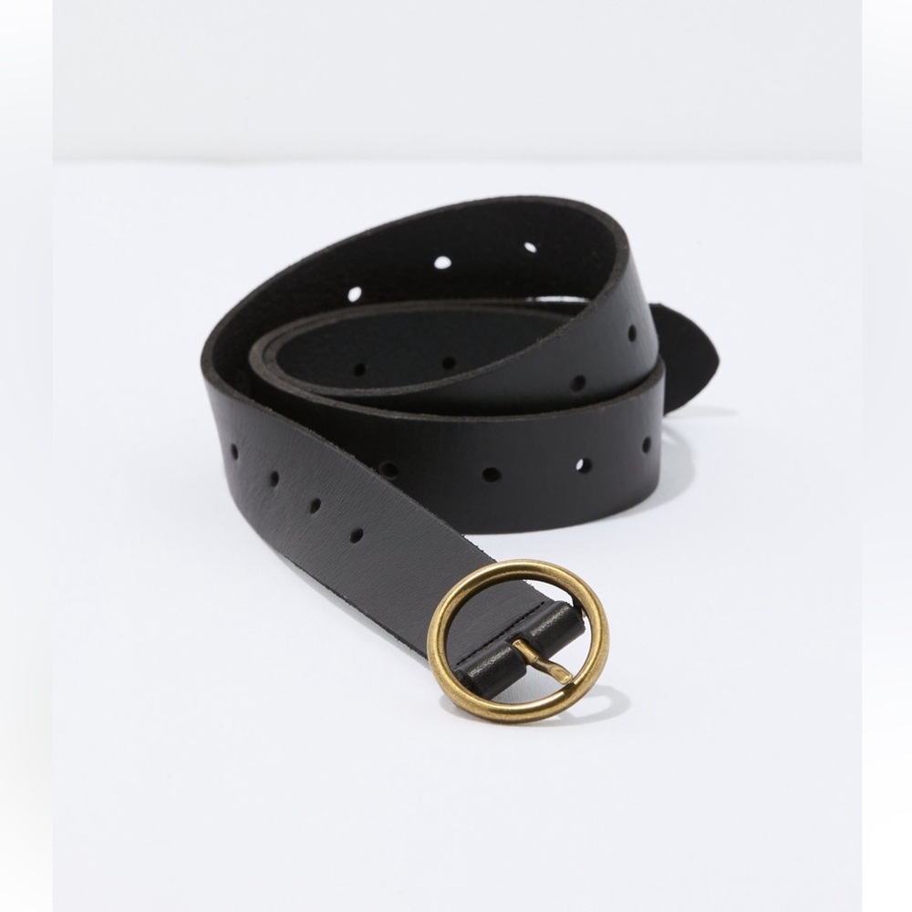 American Eagle 🦅 Oval buckle Leather Belt - Picture 3 of 6